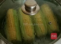 蒸玉米的做法图解3