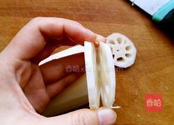 炸藕盒的做法图解4