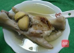 鲍鱼花胶鸡脚汤的做法图解4