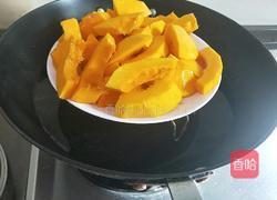 春天来了花开富贵黄金南瓜面点的做法图解3