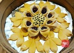 春天来了花开富贵黄金南瓜面点的做法图解20