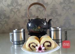 香橙豆沙蛋糕卷的做法图解30