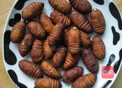 炒蚕蛹的做法图解1