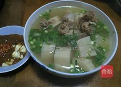 萝卜牛排骨清汤的做法图解3