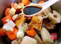 高压锅版～莲藕胡萝卜炖排骨的做法图解9