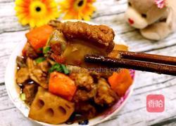 高压锅版～莲藕胡萝卜炖排骨的做法图解14