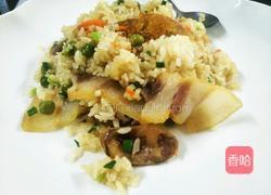 腊味蒸饭的做法图解9