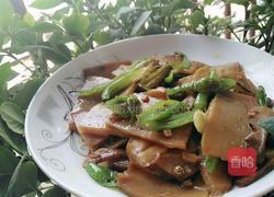 青椒炒米豆腐的做法图解11