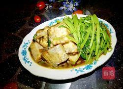 带鱼炖茼蒿的做法图解9