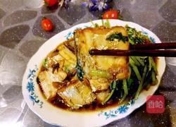 带鱼炖茼蒿的做法图解10