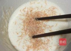 虾米芹菜煎饼的做法图解1