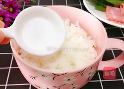 芝士培根饭团的做法图解3