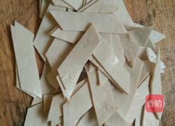 千张炒肉丝的做法图解2