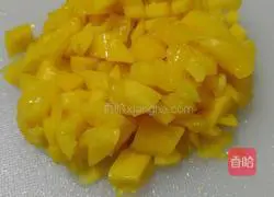 Illustration of how to make fruit glutinous rice balls 2