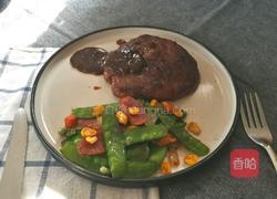 黑胡椒香煎牛排的做法图解10