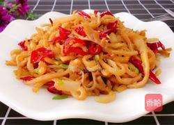 辣炒羊肚丝的做法图解13