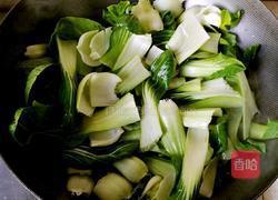 炝炒上海青的做法图解4