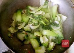 炝炒上海青的做法图解6
