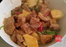 土豆焖牛腩的做法图解8