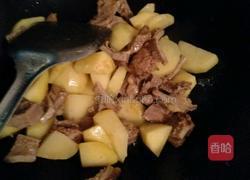 土豆焖牛腩的做法图解5