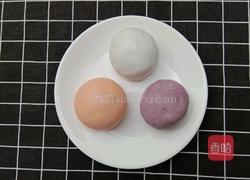 彩色汤圆的做法图解3