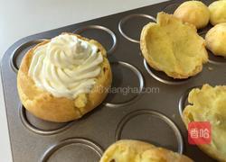 抹茶奶油泡芙的做法图解22