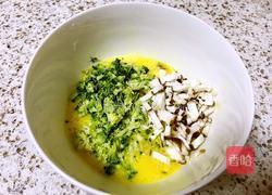 香菇西兰花鸡蛋卷的做法图解2