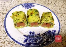 香菇西兰花鸡蛋卷的做法图解14