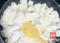 雪花酥-抹茶版的做法图解3