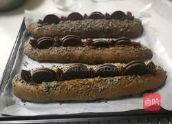 可可奥利奥法棍的做法图解16