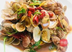 辣炒花蚬子的做法图解5