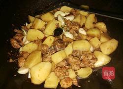 土豆烧鸡的做法图解4