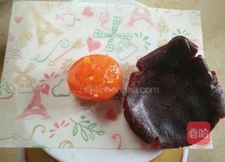 五彩蛋黄酥的做法图解4