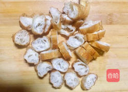 回锅油条炒腊肉的做法图解1