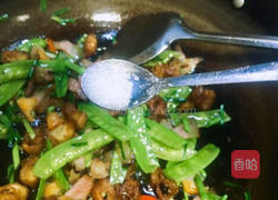 回锅油条炒腊肉的做法图解14