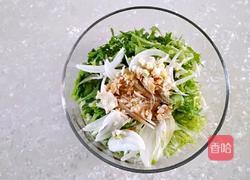 凉拌陈醋苦菊花生米的做法图解8