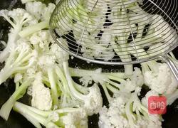 腊肉炒花菜的做法图解2