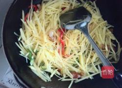 土豆丝炒肉的做法图解3