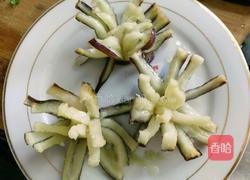 菊花茄子的做法图解7