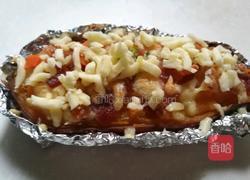 芝士培根焗红薯的做法图解8