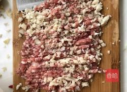 莲藕马蹄蒸猪肉的做法图解2