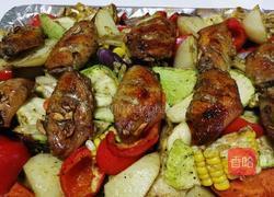 时蔬烤鸡翅的做法图解7