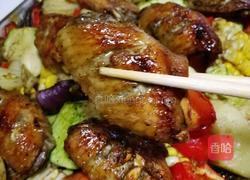 时蔬烤鸡翅的做法图解8