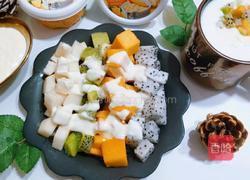 自制奶酪酱水果沙拉的做法图解3