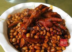 香辣花生焖凤爪的做法图解4