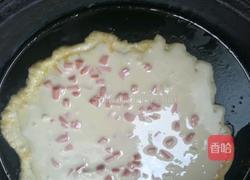 火腿鸡蛋饼的做法图解3
