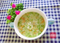 宝宝菜粥的做法图解5