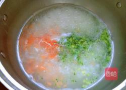 宝宝菜粥的做法图解3