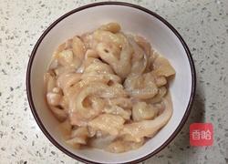 彩豆菜椒鸡肉丝的做法图解4