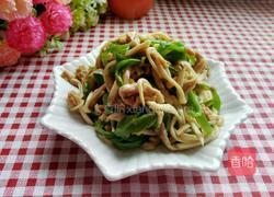 杏鲍菇炒肉丝的做法图解15